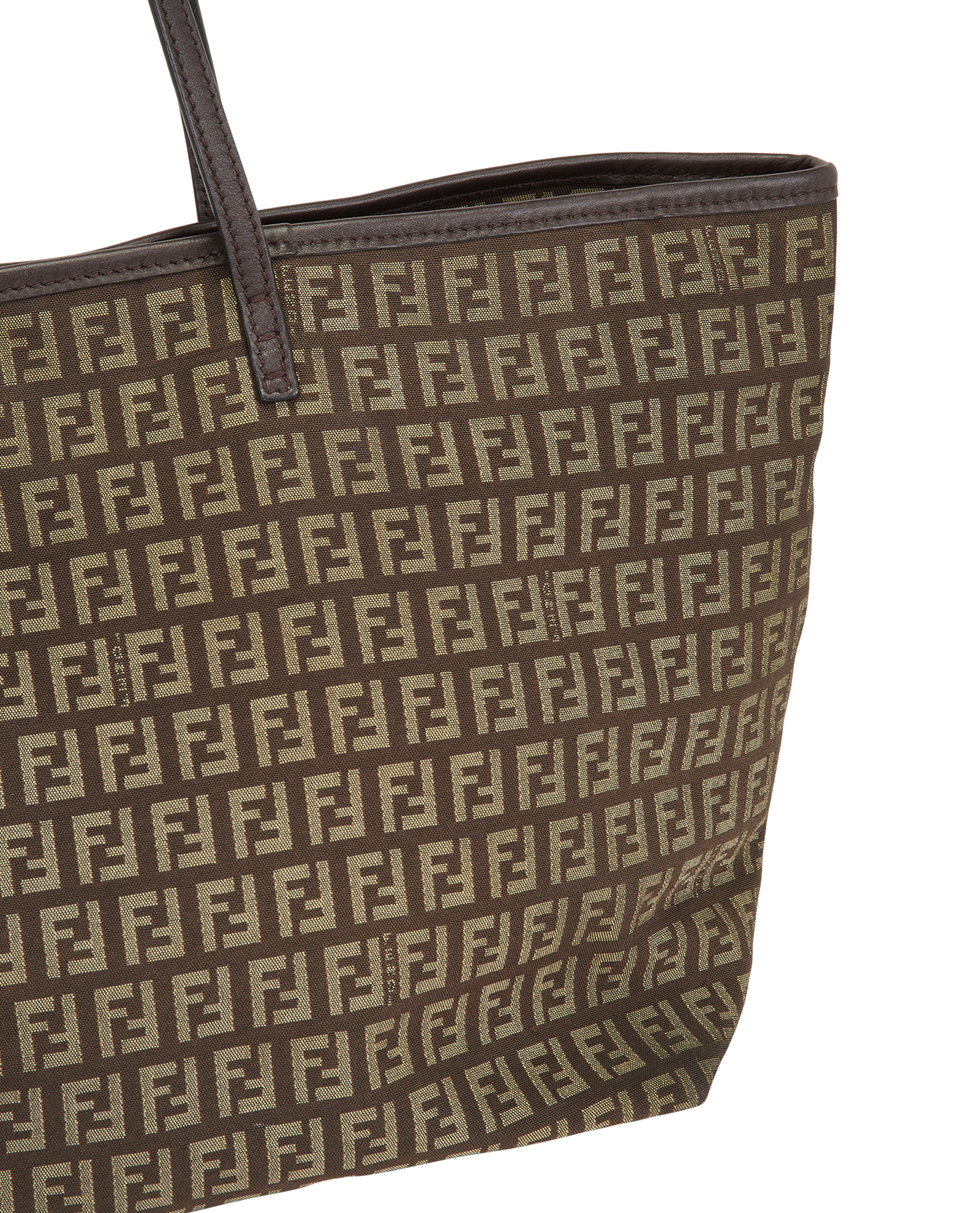 Zucca Tote Bag, &pound;290, Handbags, Brown, Canvas, Other view